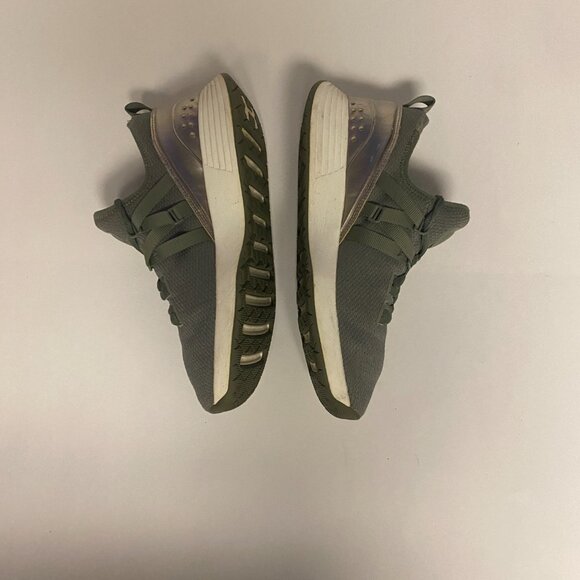 Under Armour Breathe Trainer Green Sneaker Size 7 ART NO.3020282-300 Rare Sample - Picture 7 of 14